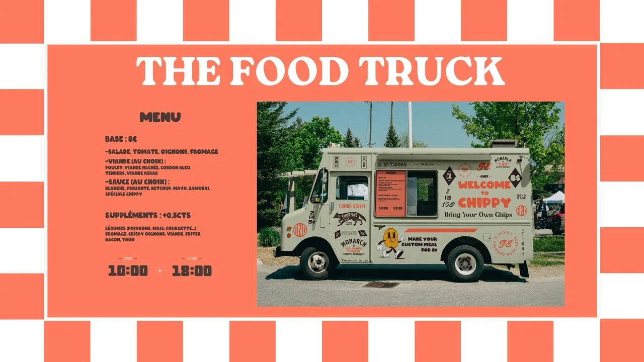 Le food truck / concept étudiant