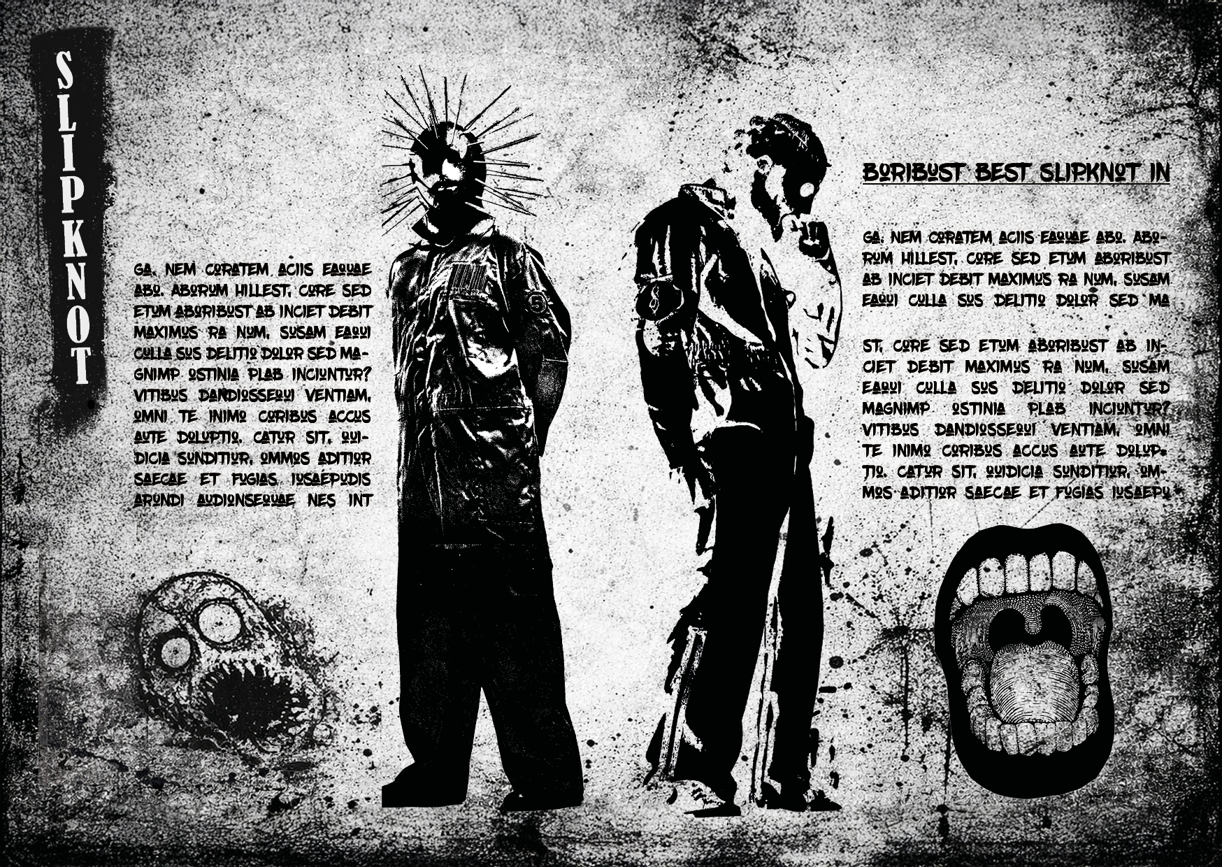 Fanzine Slipknot Pages 2-3