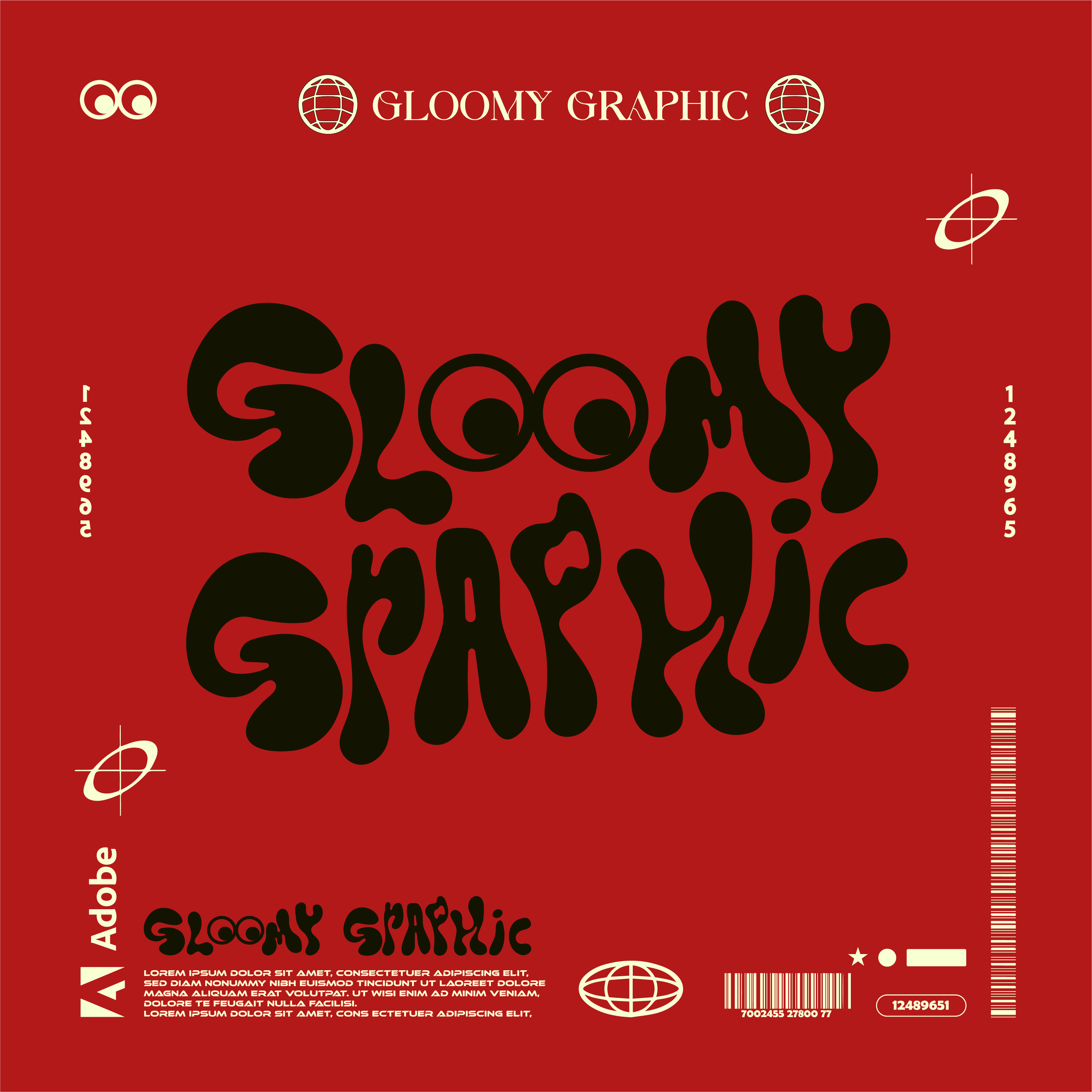 Gloomy Graphic Identité Visuelle