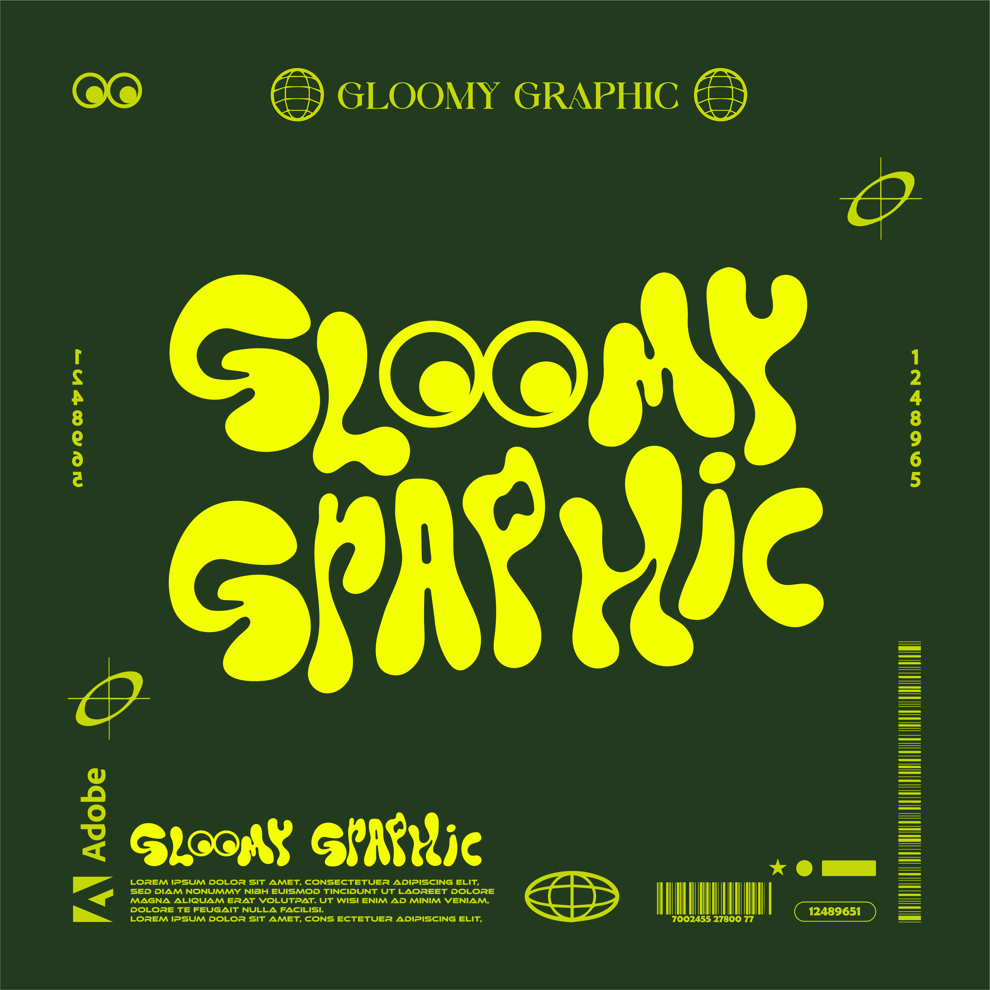 Gloomy Graphic – Brand Sheet