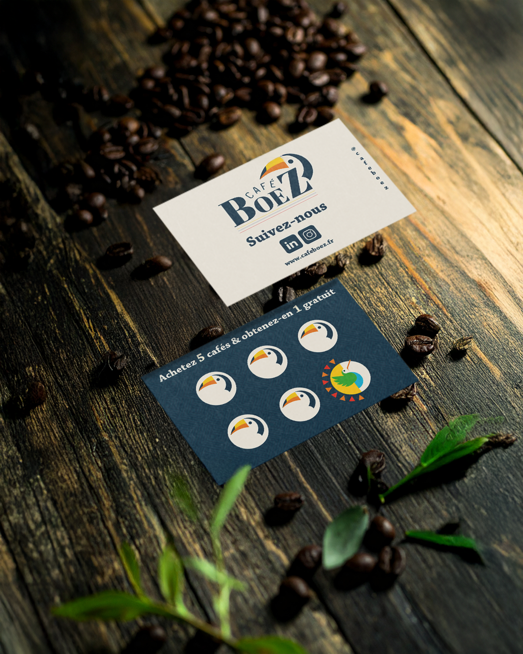 Mockup Instagram Profil Café Boez