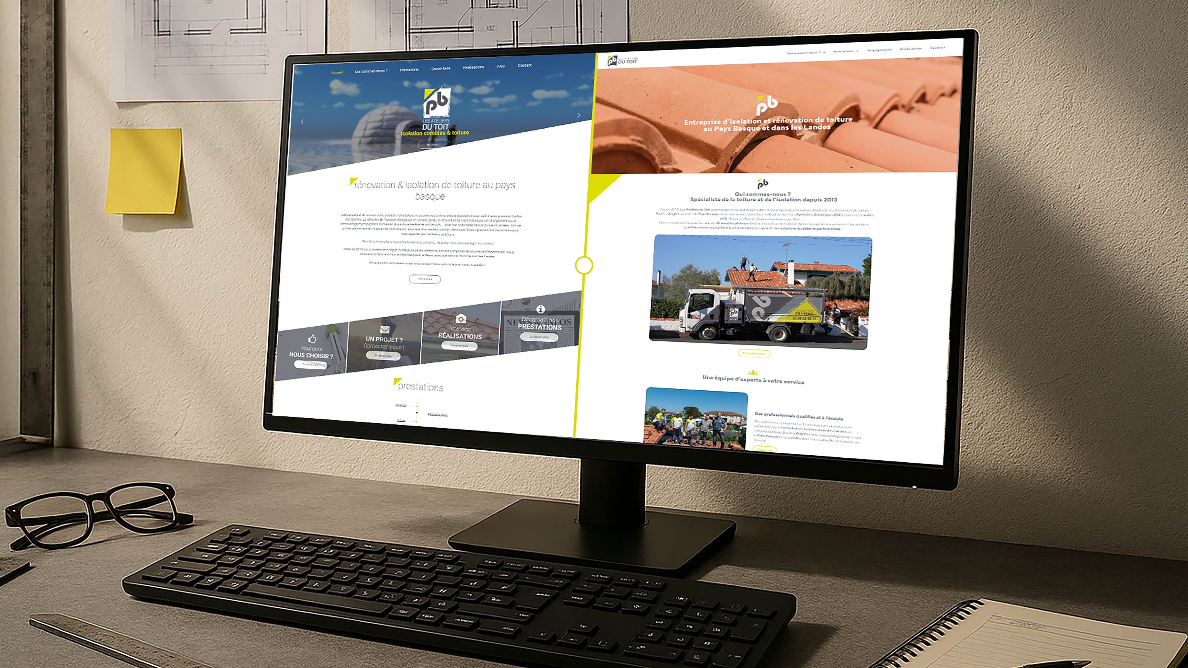 Mockup Ateliers du Toit PC