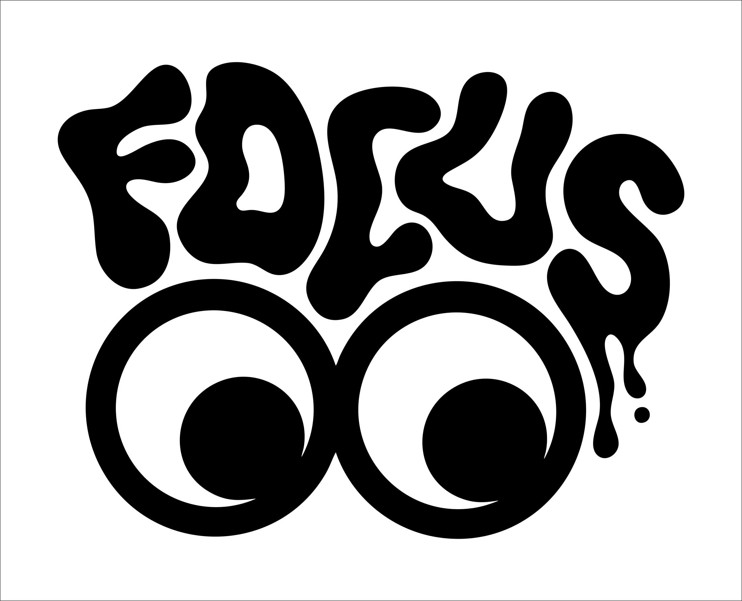 Association du lettrage Focus et des yeux