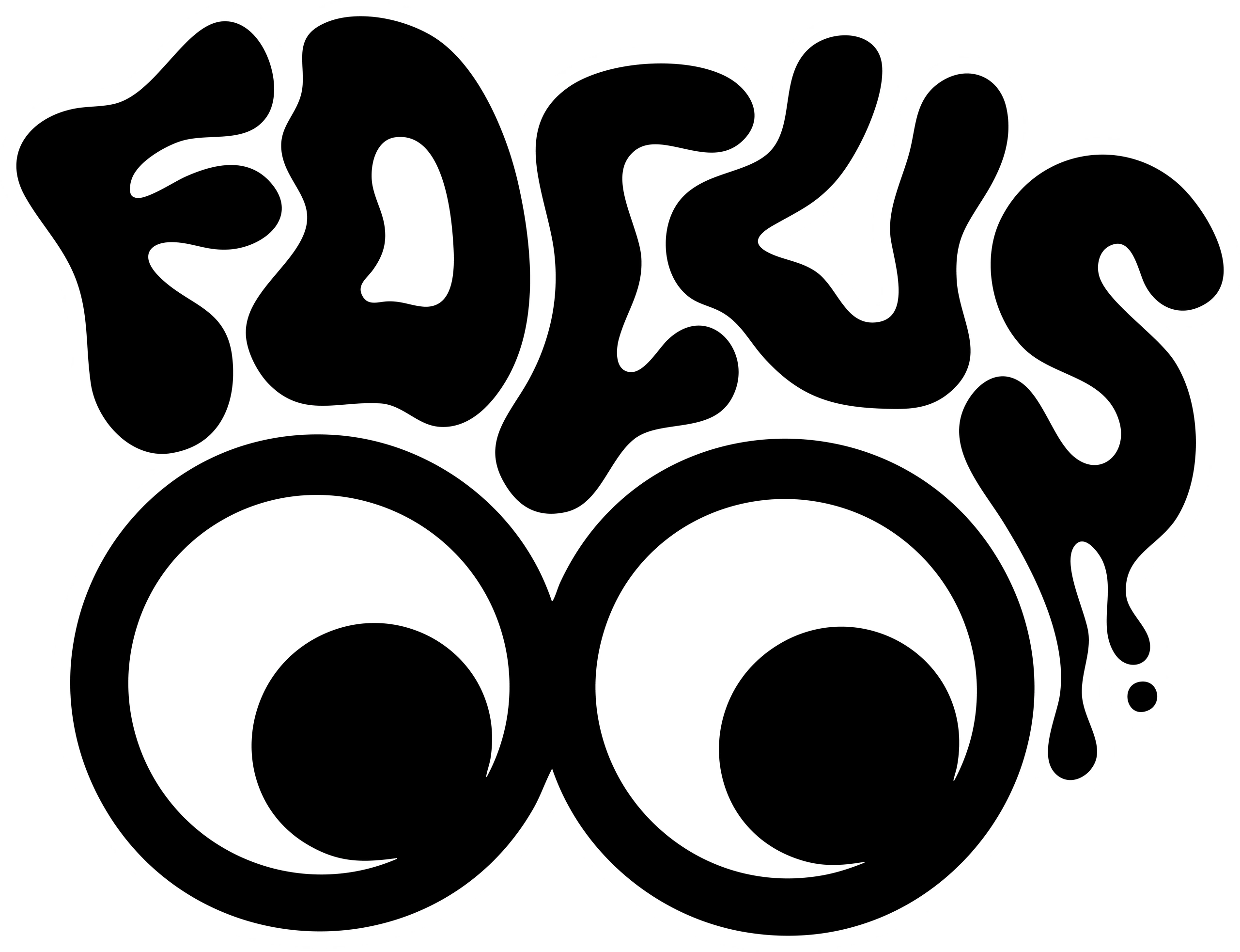 La signature complète Focus, logo et regard